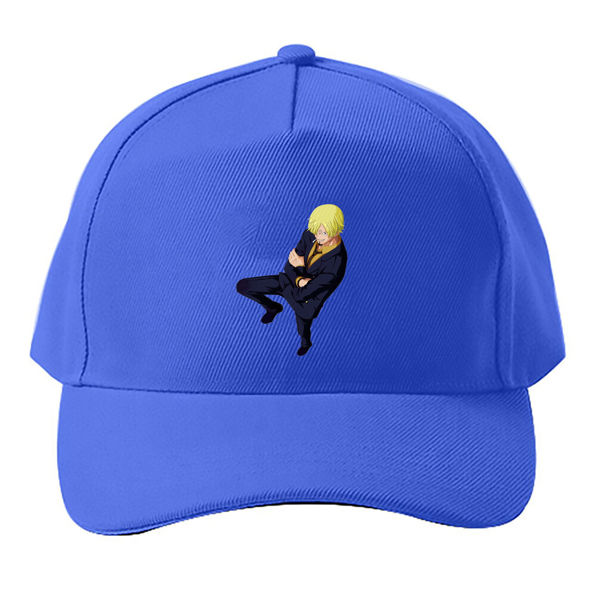 （画像用） ワンピース サンジ ONE PIECE Sanji ベースボールキャップ 綿100％ 男女兼用 帽子 スポーツ